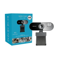 Ultra HD Web Camera with Built - In Microphone for Streaming and Online Meetings (4k)