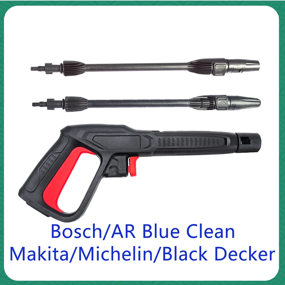 Lavadora de pressão Pistola de pulverização, Car Washer Jet, Pistola de