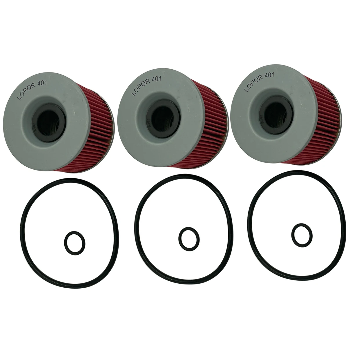 4pc Motorcycle Oil Filter For Yamaha FZ700 FZX700 FZ750 FZR750 FZR1000