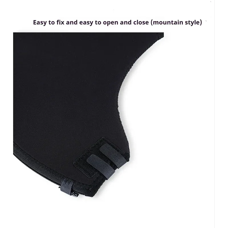 ESLNF Winter MTB Road Bike Gloves Windproof Warm Cycling Hand Guards Cold Handlebar Gloves Handlebar Warmer Equipment 6