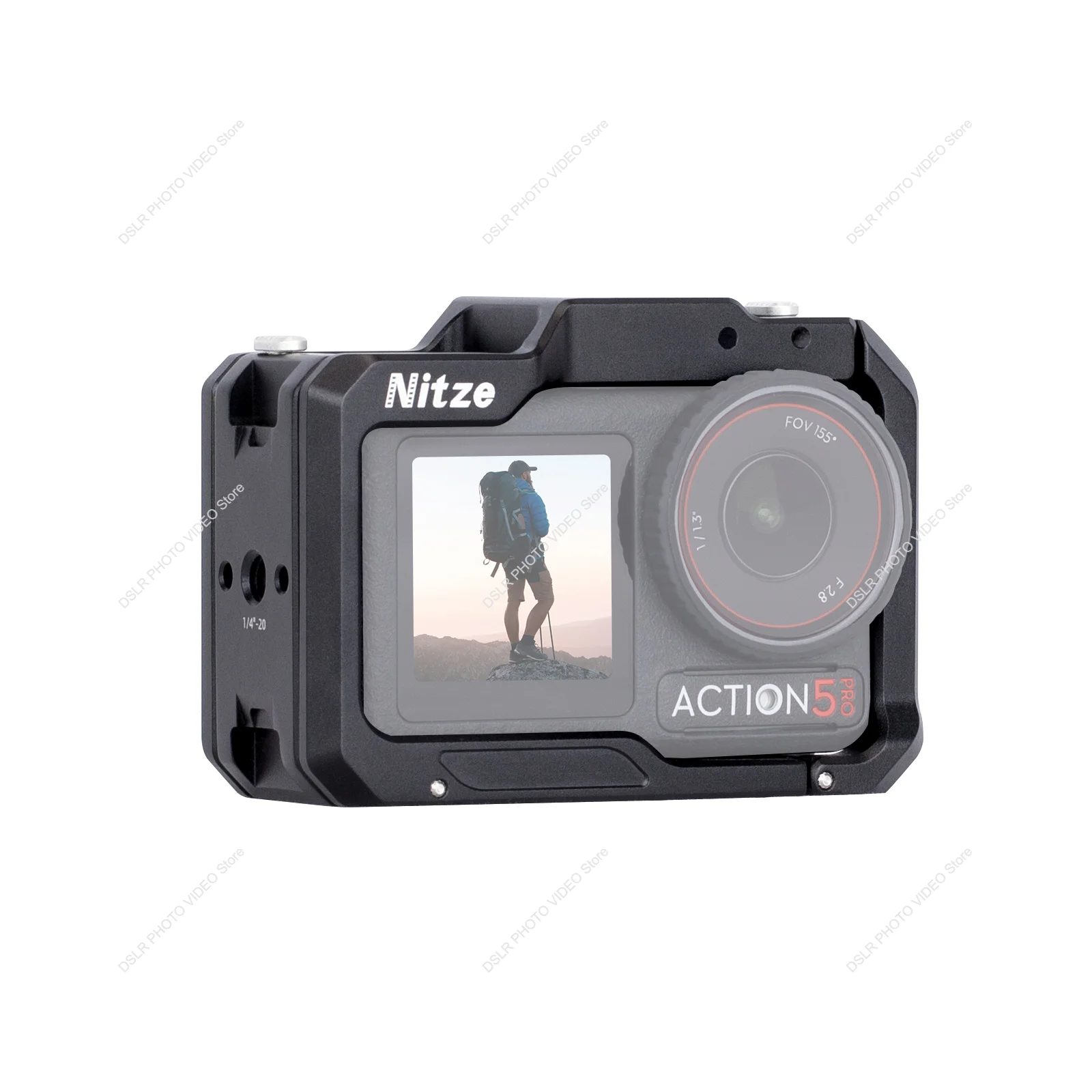Nitze カメラケージ DJI Osmo Action 3 -T-D01A用 並行輸入品 Nitze Cage Nitze Cage for DJI Osmo Action 5 Pro ⁄ Action 4