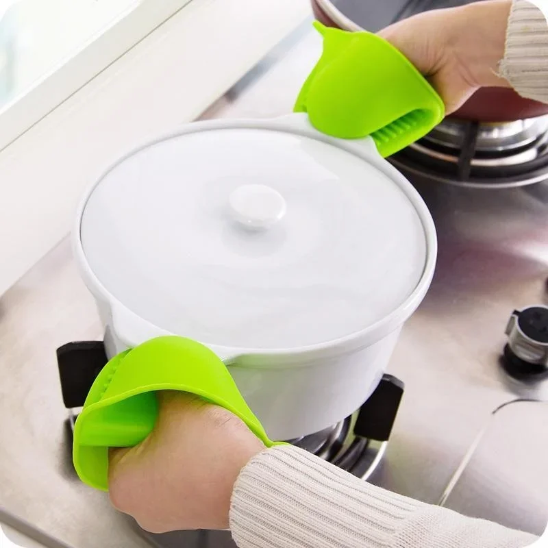 Oven Gloves Silicone Heat Resistant Cooking Pinch Mitts Potholder for Kitchen Cooking & Baking silicone oven mitts kitchen gloves silicone oven gloves