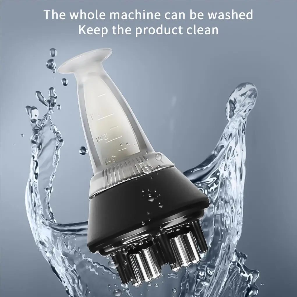 

1-5ml Capacity Scalp Applicator Massager Comb Hair Massaging Growth Brush Head Relax Liquid Washing Scrubber Tool Bathroom