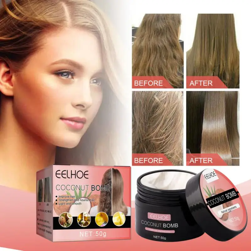 

Gold Peptide Magical Treatment Mask 5 Seconds Repairs Damage Restore Soft Hair For All Hair Types Keratin Hair & Scalp Treatmen
