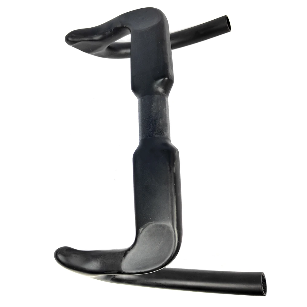 BIKEDOC HB23 신형 트랙바 카본 핸들바 드롭바 UD 글로스/무광 마감 31.8MM*330/390MM 레이스바 자전거 부품..