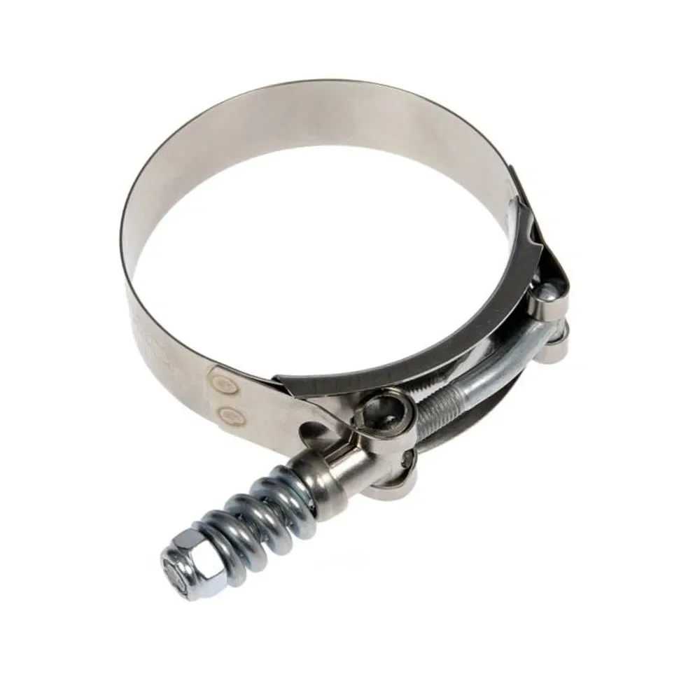 1Pcs T-Bolt Clamp Stainless Steel Turbo Exhaust Intercooler Silicone Coupler Hose Clamps 2.25" 2.5" 2.75" 3.0" 3.25" 3.5" 4.0"