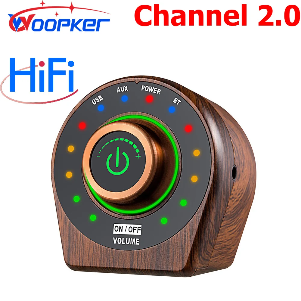 

Woopker HIFI Audio Amplifier Bluetooth Digital Sound Amplify Home Car Marine USB/AUX IN Mini Portable for Home Audio System