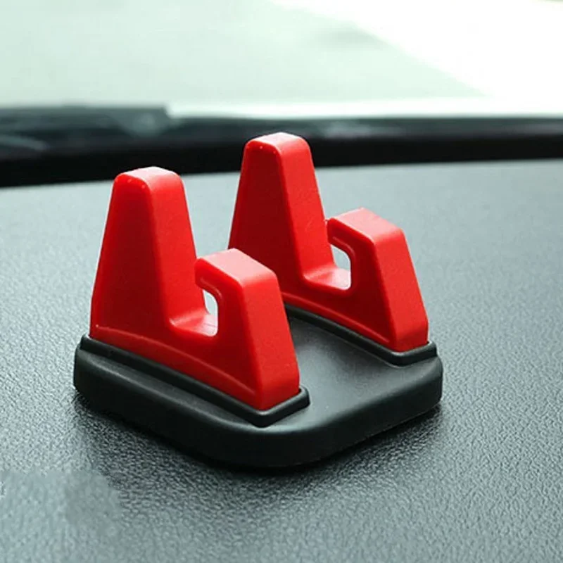 ABS Silicon Car Phone Holder Mount Stand 360 Rotation