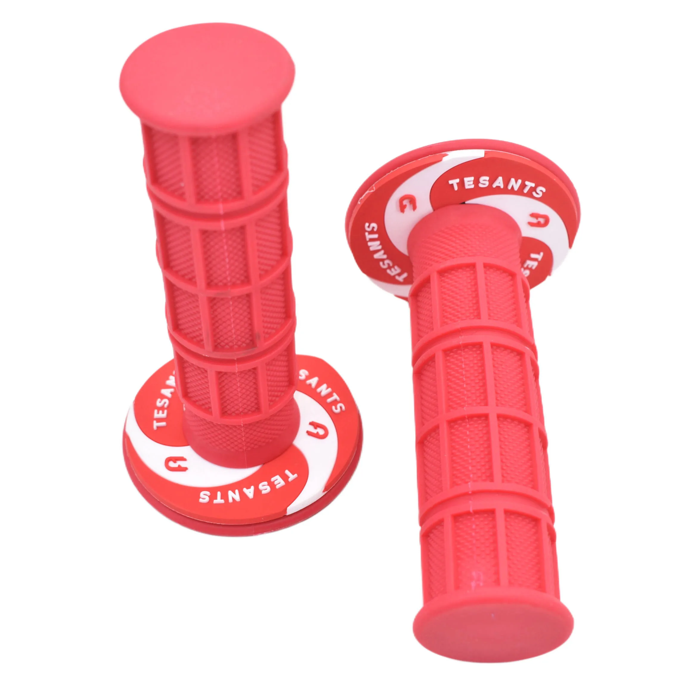 Vibrant Multi-Color Dirt Bike Handle Grips - Soft and Durable