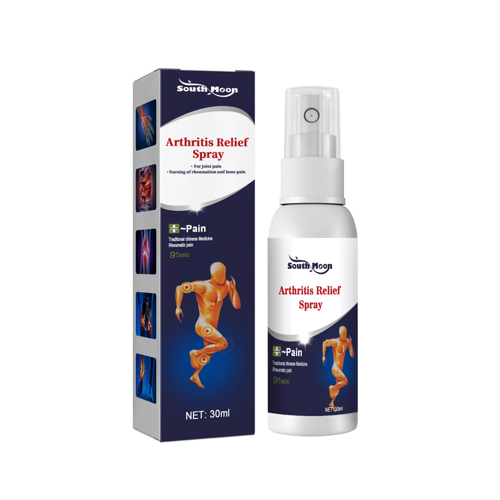 30ml Anti Pain Ointment Knee Relief Spray Relieve Knee Arthritis Soothes Muscle Health Treatment Pain Joint Care Body