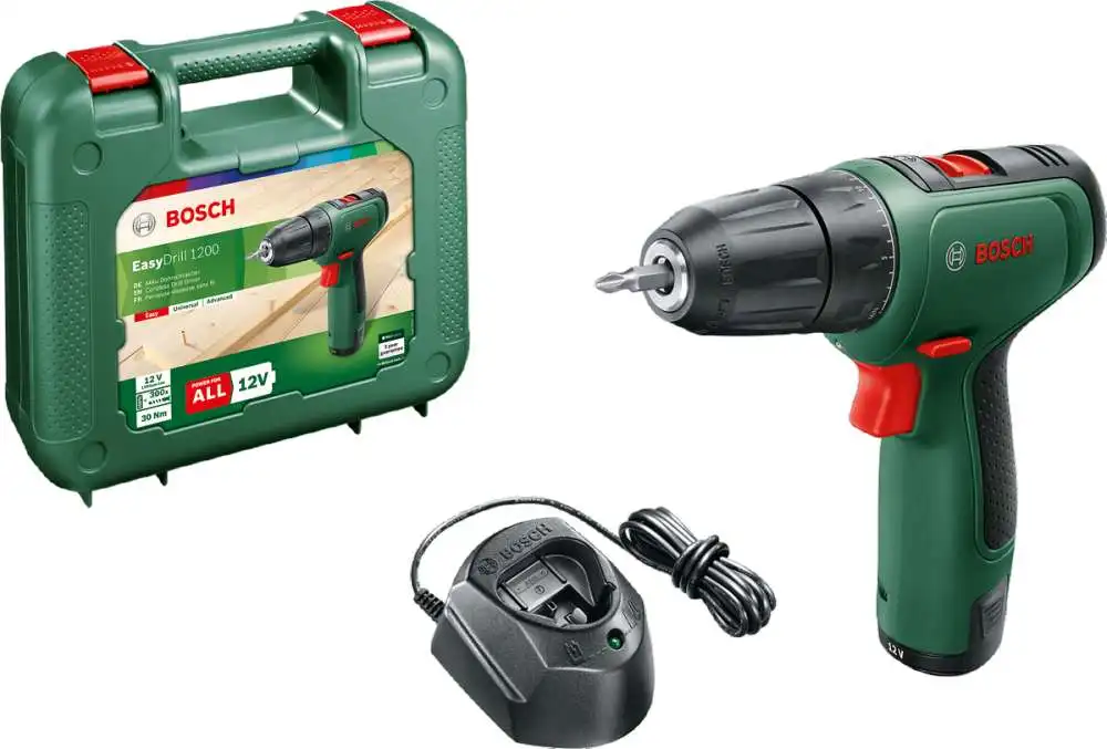 Bosch Easydrill 1200 Cacciavite Avvitatore A Batteria + Gal Cv (Cordless Singolo)