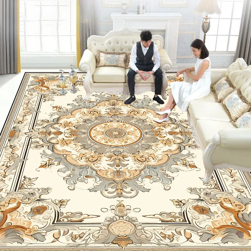 Luxury Carpets for Living Room European Large Size 200X300 Rugs for Bedroom Bedroom Decor Home Alfombra Plush Non-slip Floor Mat 4