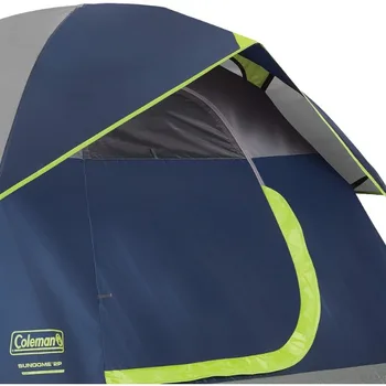 Coleman Sundome Camping Tent, 2/3/4/6 Person Dome Tent with Snag-Free Poles for Easy Setup in Under 10 Mins 6