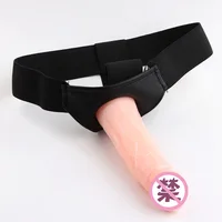 Männer Bügel Auf Dildo Panties Wearable Hohl Penis Verlängern Hülse Strapon Dildo Baum Hosen Gürtel für Mann Sex Spielzeug Für frau Homosexuell 2