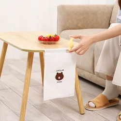 Eco - Friendly Disposable Garbage Bags for Home and Kitchen Waste Management (Brown bear)