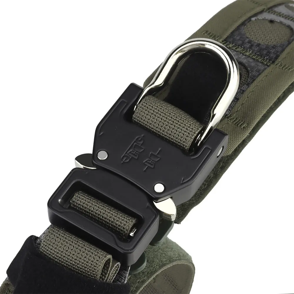 Ferro Style Airsoft Bison Tactical Belt Two Layer Quick Detach Metal Buckle Lightweight Molle Waist Belt Airsoft Paintball Gear