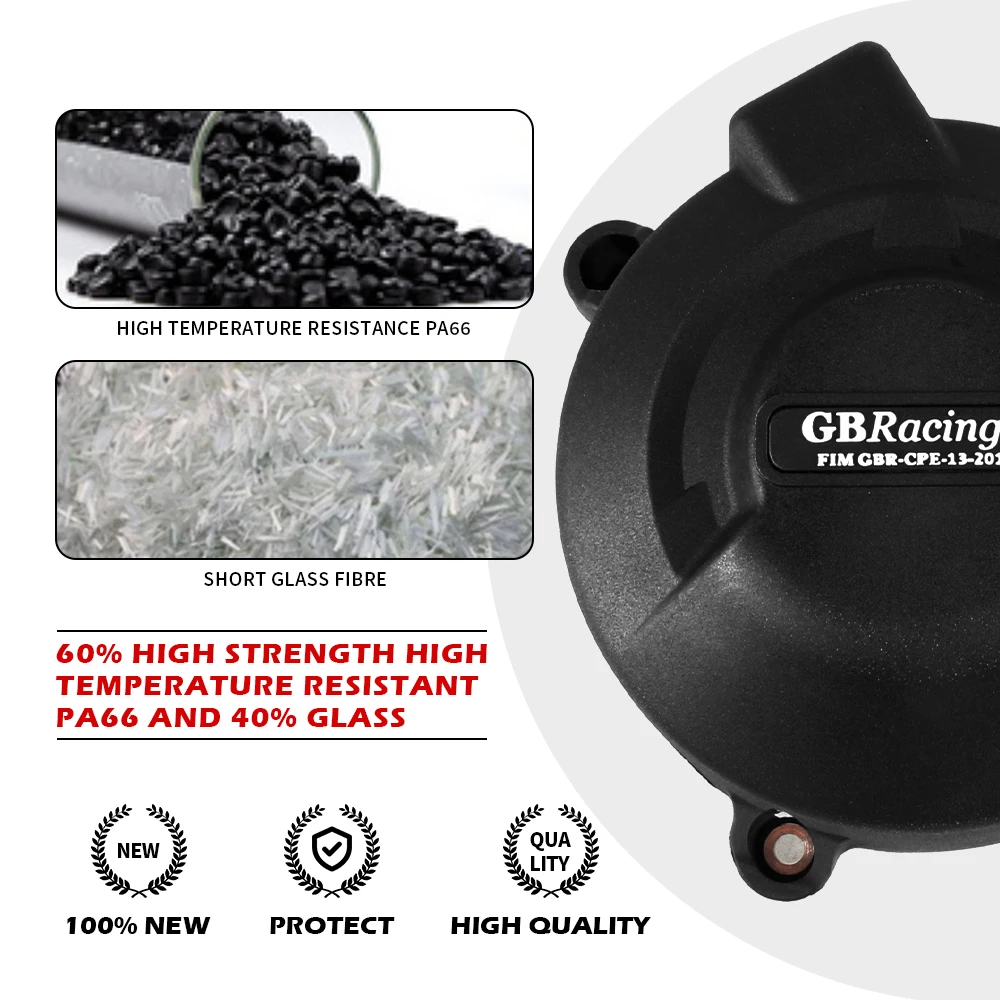 Motorcycle Engine Cover Protection For case GB Racing For Triumph Daytona 675R 2008-2012 & Street Triple R 2011 -