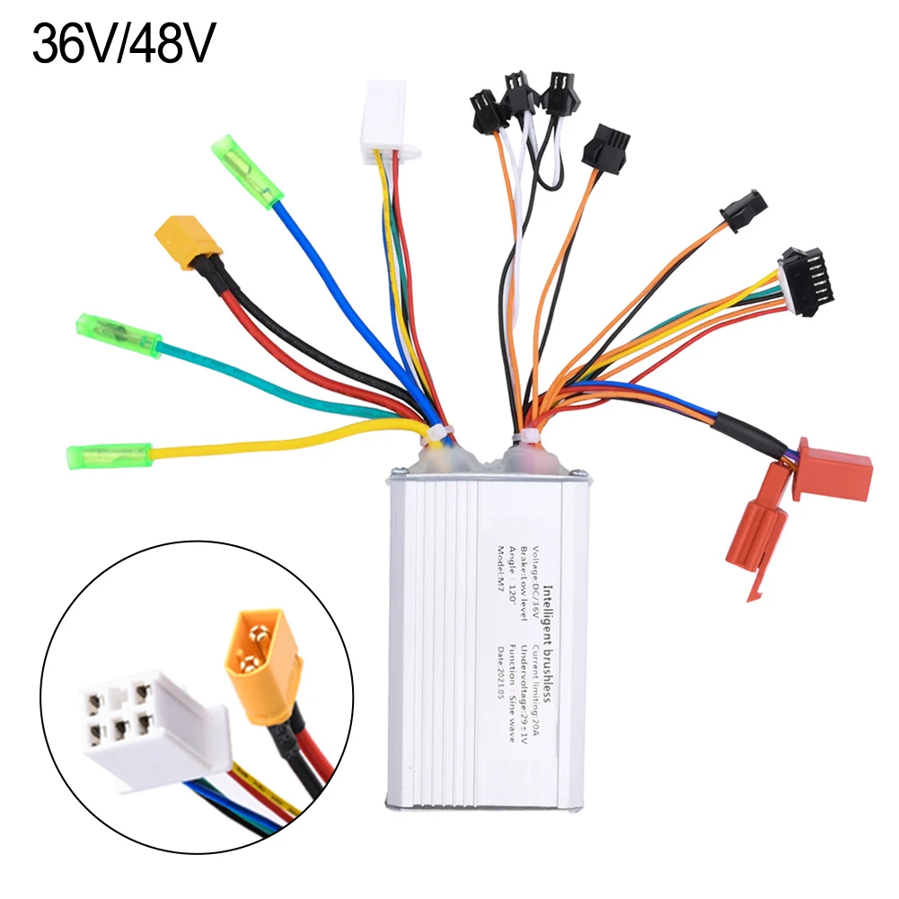 

LIVIAE Intelligent Brushless DC Controller For Electric Scooter 36V 48V 350W Outdoor Cycling Equipment Practical Durable