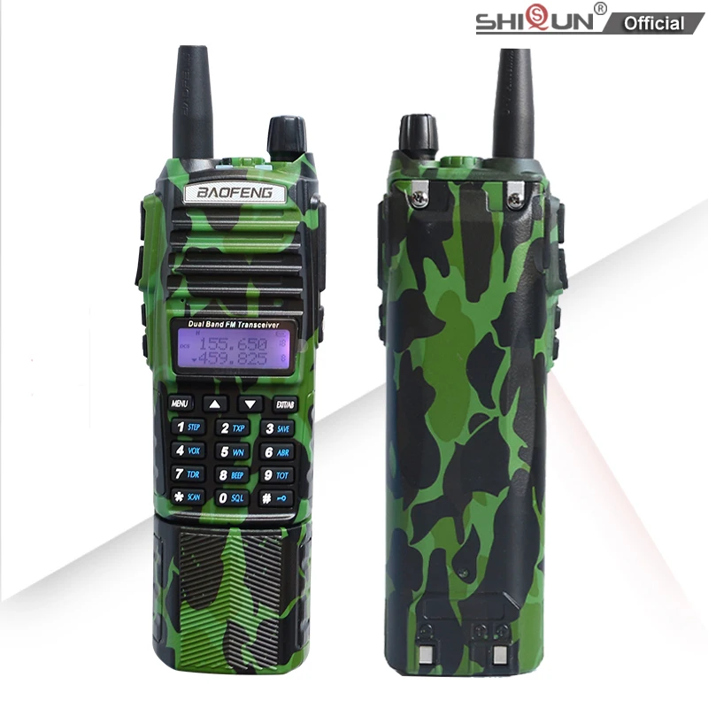 Baofeng UV 82 Walkie Talkie Enlarge 3800mAh 10KM Two Way Radio 8W/5W Dual  PTT VHF UHF Fast Charge FM Radio UV5R UV16Transmiter AliExpress Mobile