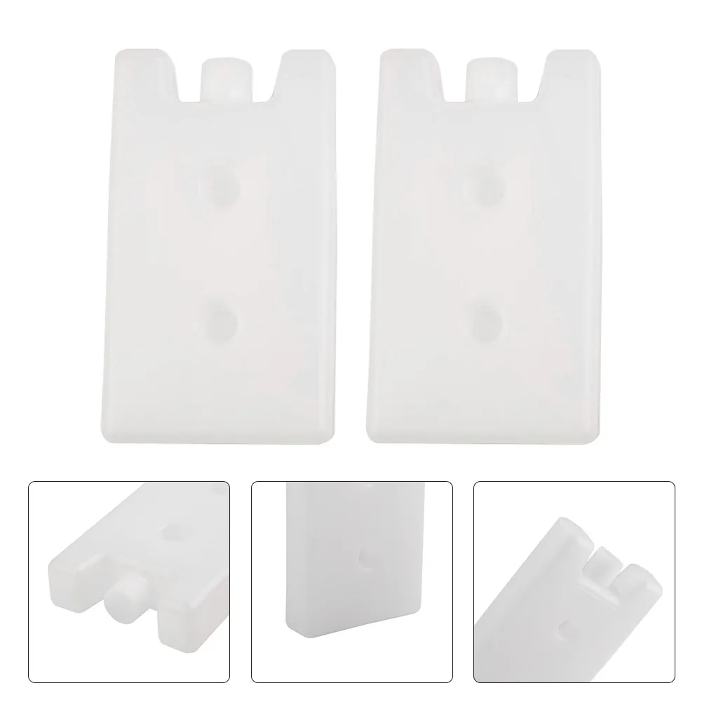 Empty Ice Pack 2pcs 400ml Long-Lasting Reusable Ice Block Lunch Box Cool Packs Portable Water Block Box Fresh Food Storage ice pack cloth ice pack physical therapy bag