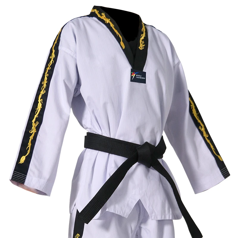 TAEKWO TIGER CLAW ELITE TAEKWONDO V-NECK UNIFORM on sale starting