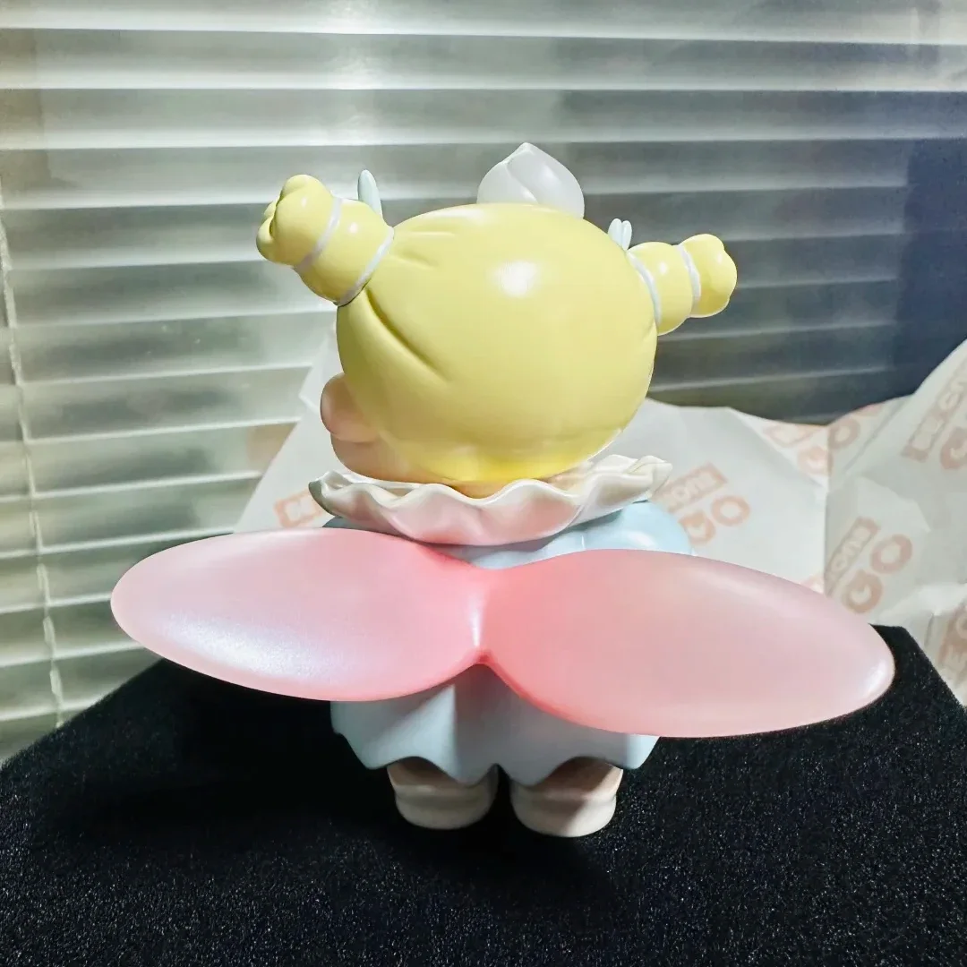 Qoqo-建物の妖精のフィギュア,レストランのないおもちゃ,幸せな女の子