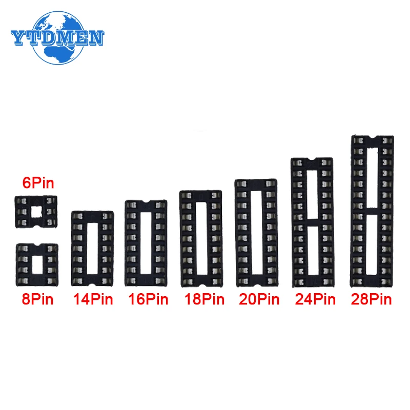 10PCS DIP IC Socket Adaptor Set