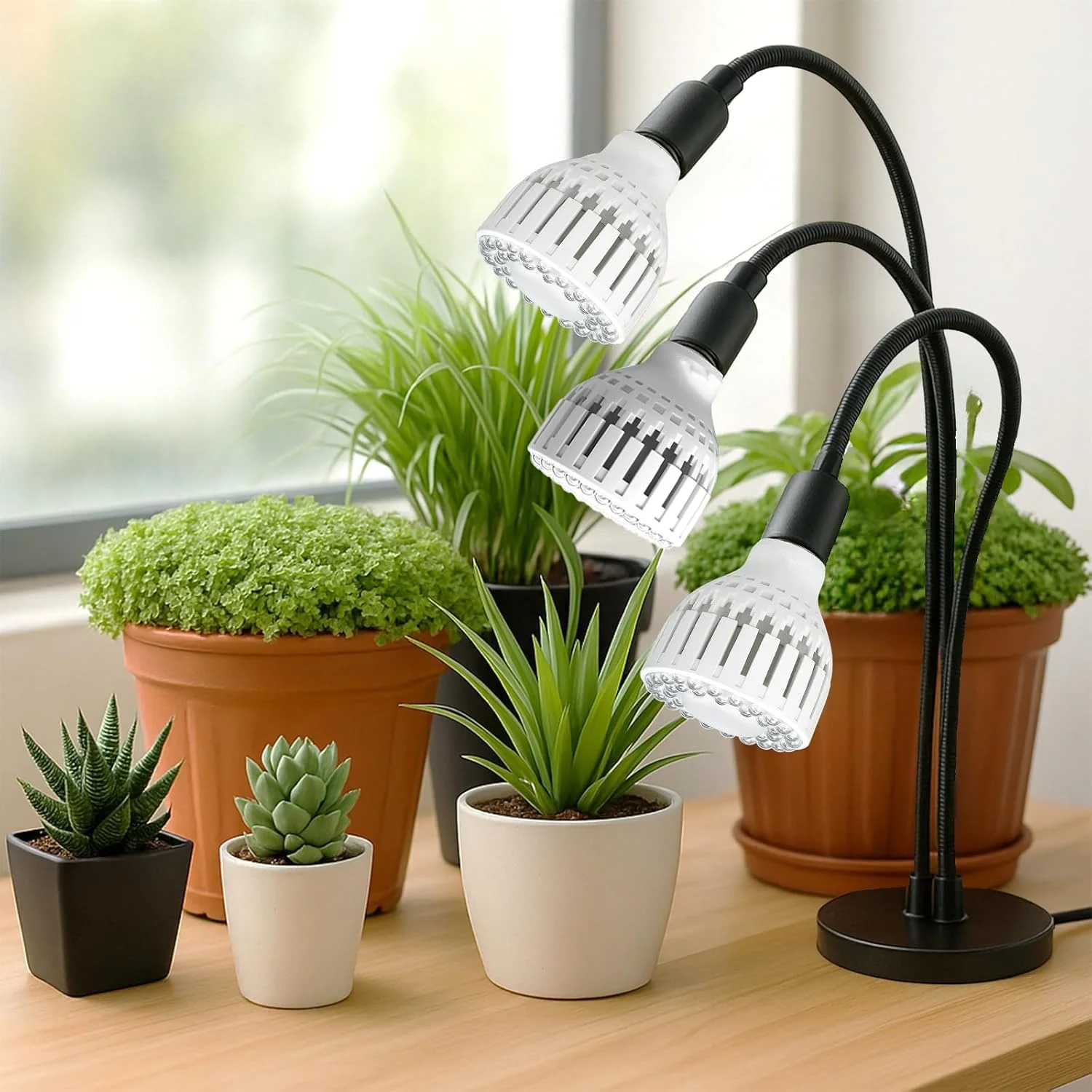 Full Spectrum Indoor LED Grow Light Bulb - 12W Plant Growth Lighting