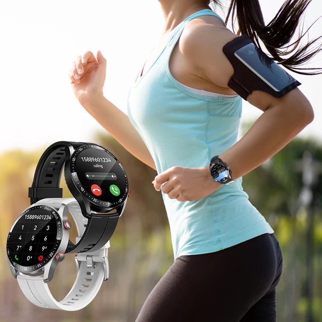 Montre fitness avec ecg, fréquence cardiaque, pression artérielle