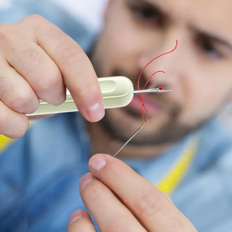 Seam Rippers for Sewing 2-in-1 Thread Remover Sewing Seam Ripper Tool Ergonomic Seam Ripper Thread Remover Tool Needle Threader