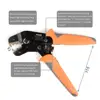 IWISS SN-2546B Solar PV Connector Crimping Tools for for AWG14-10 2.5/4/6mm2 Solar Panel PV Cable with Wire EDM Die Crimp PLier 4