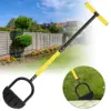 Serrated Grass Saw Cutter With T-Grip Half Moon Manual Lawn Edger Multifunctional Reinforced Gardening for Courtyards Driveways 1