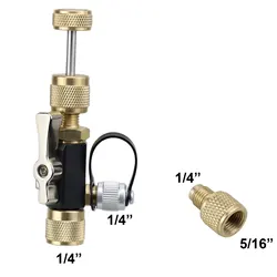 Dual - Port Valve Core Remover & Installer Tool Kit (Premium Brass Build)