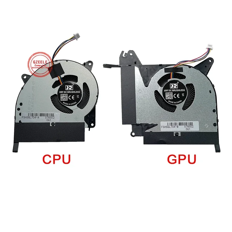 Nuova Ventola Di Raffreddamento Gpu Cpu Per Laptop Per Asus Rog Strix Rtx Scar Ii Gl704 Gl704G S7C Gl704Gw Muslimate
