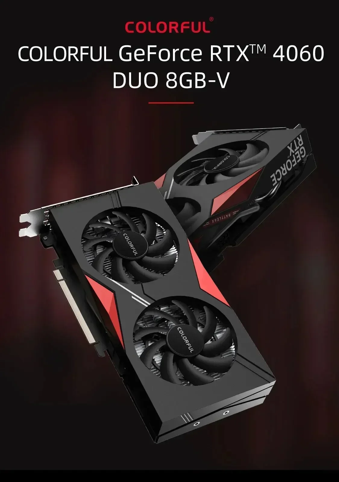 Colorful RTX 4060 NB DUO Front
