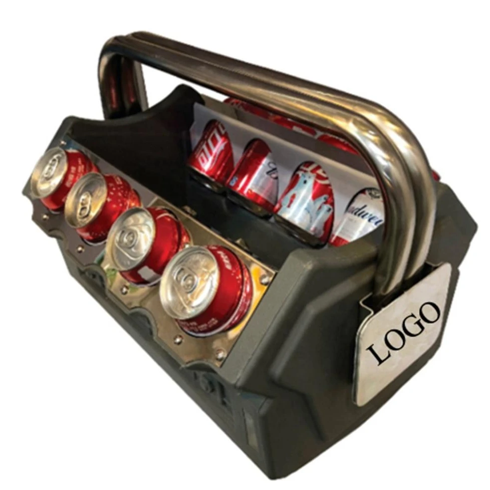 

Plastic Engine Beer Can Cooler Box for party and camping outdoor ice chest holder keep item cooling chest box