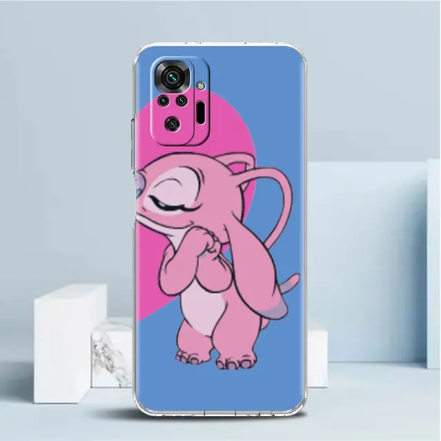 Funda para Xiaomi Redmi Note 11 Pro 5G Oficial de Disney Angel & Stitch  Beso - Lilo & Stitch