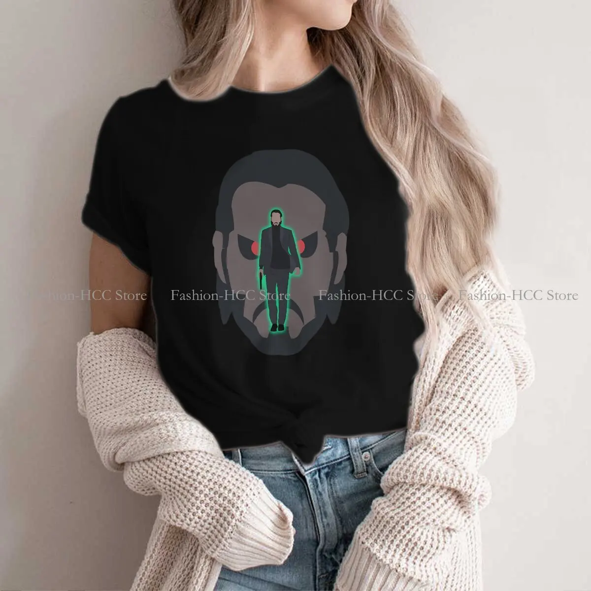 

John Wick Movie Polyester TShirts Art Classic Distinctive Homme T Shirt Funny Tops