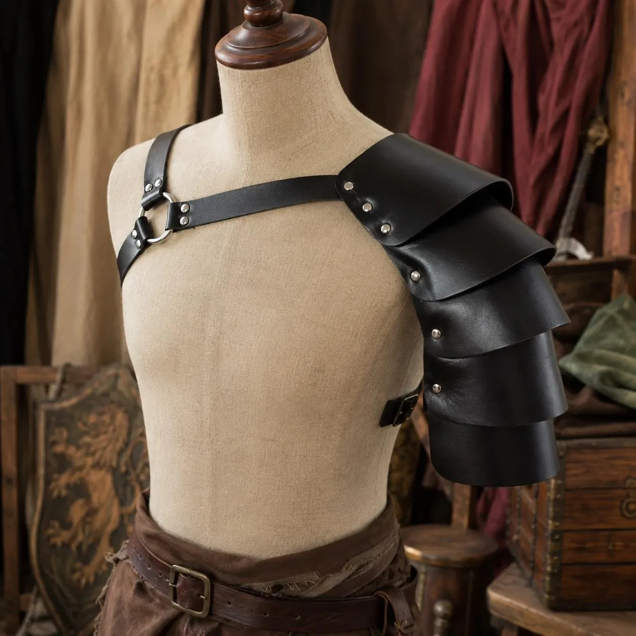 Medieval Viking Knight Shoulder Armor