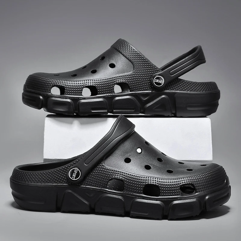 2023 Men's Sandals Summer Slippers EVA Light Casual Comfortable Sandals Unisex Outdoor Beach Slippers Breathable