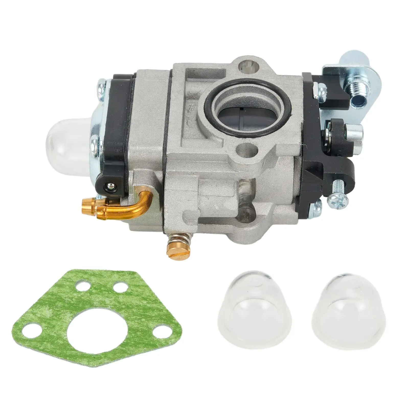 Carburetor Carb For 43 47 49cc 50cc 2 Stroke Strimmer Trimmer Mower B39900 1 X Carburetor 1X Gasket 2 X Primer Bulbs