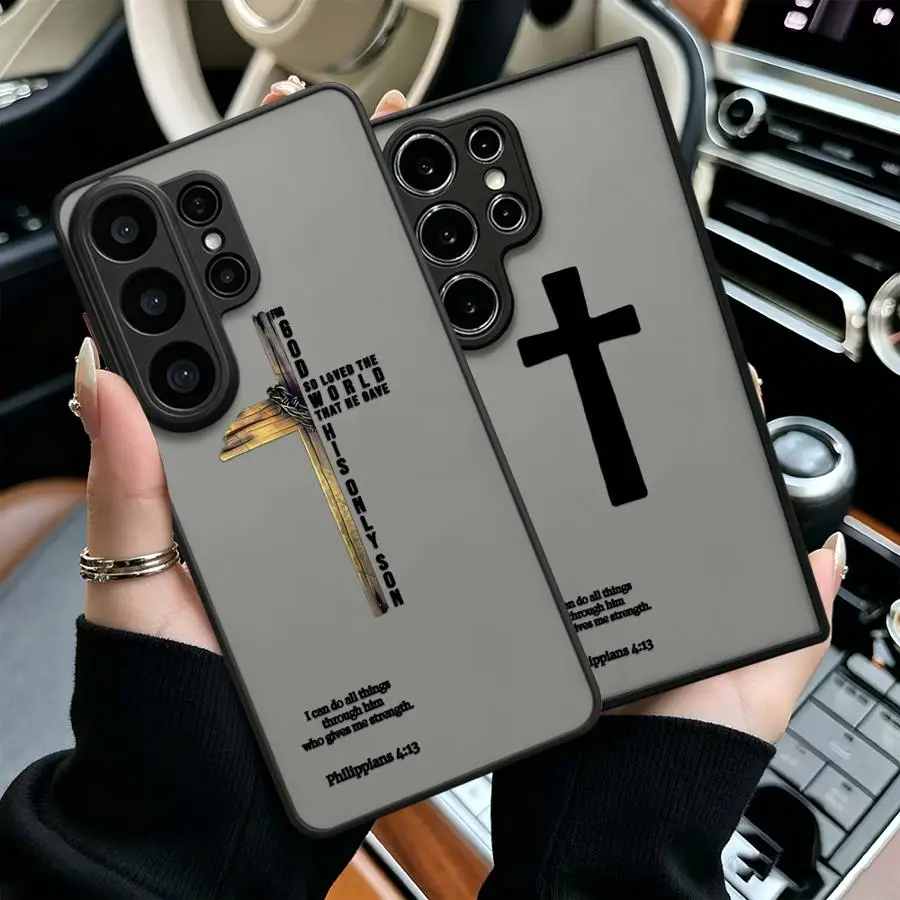 Cross Art Print Phone Cover Case