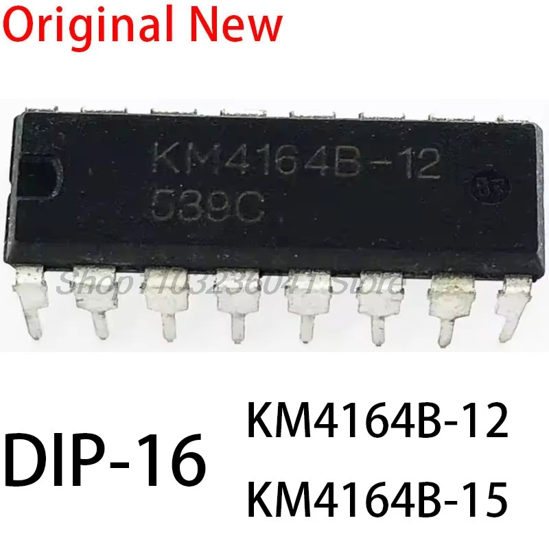 10PCS 4164 KM4164B KM4164B-12 KM4164B-15 DIP16 KM4164 64K X 1BIT DYNAMIC RAM MIT SEITENMODUS original 100% qualität