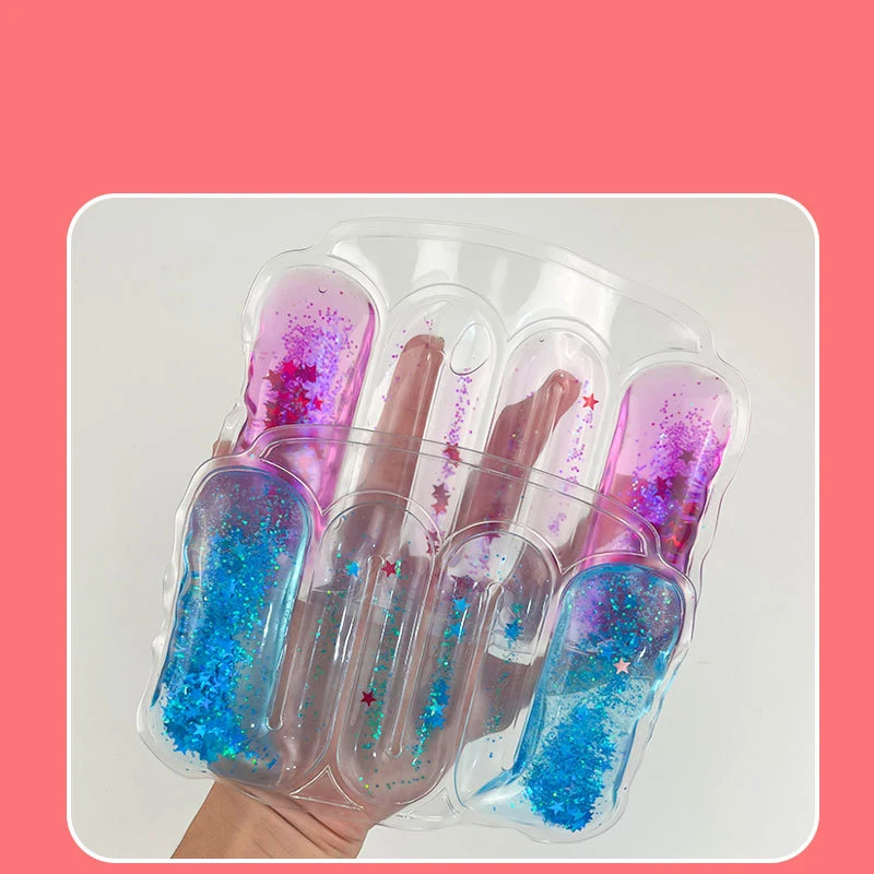 Fidget Toy Summer Novelty Stress Relief Toys Star Hydration Bladder Squeeze Ice Cool Water Strip Party Game Restless Stress Girl Toys