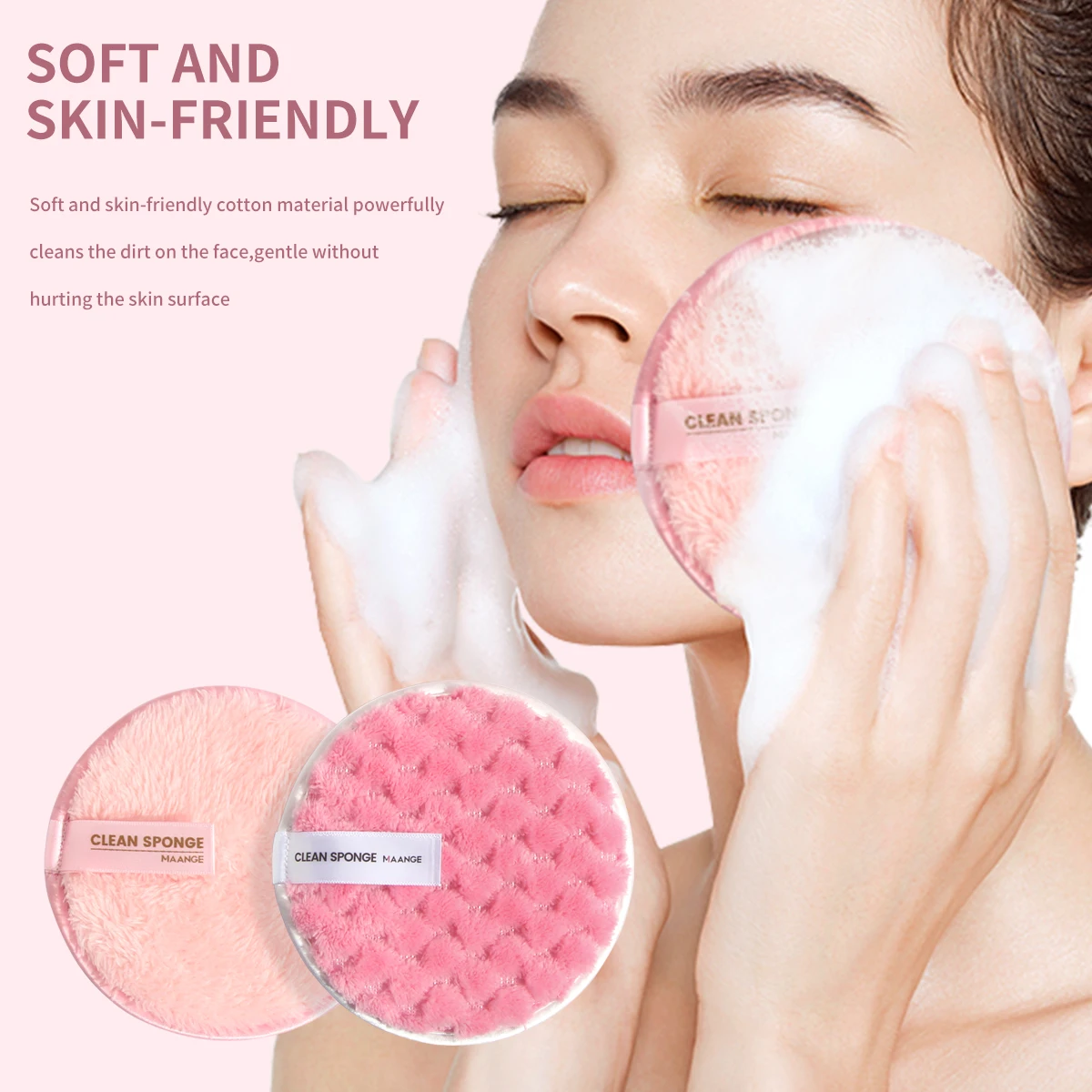 MAANGE 12pcs Makeup Sponge Blender Beauty Egg Soft Cosmetic Powder Puff for Face Liquid Cream Makeup Remover Pads Beauty Tools 5