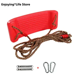Balanço interno das crianças ao ar livre hammock grande placa curvada swing seat pendurado cadeira balanço crianças móveis