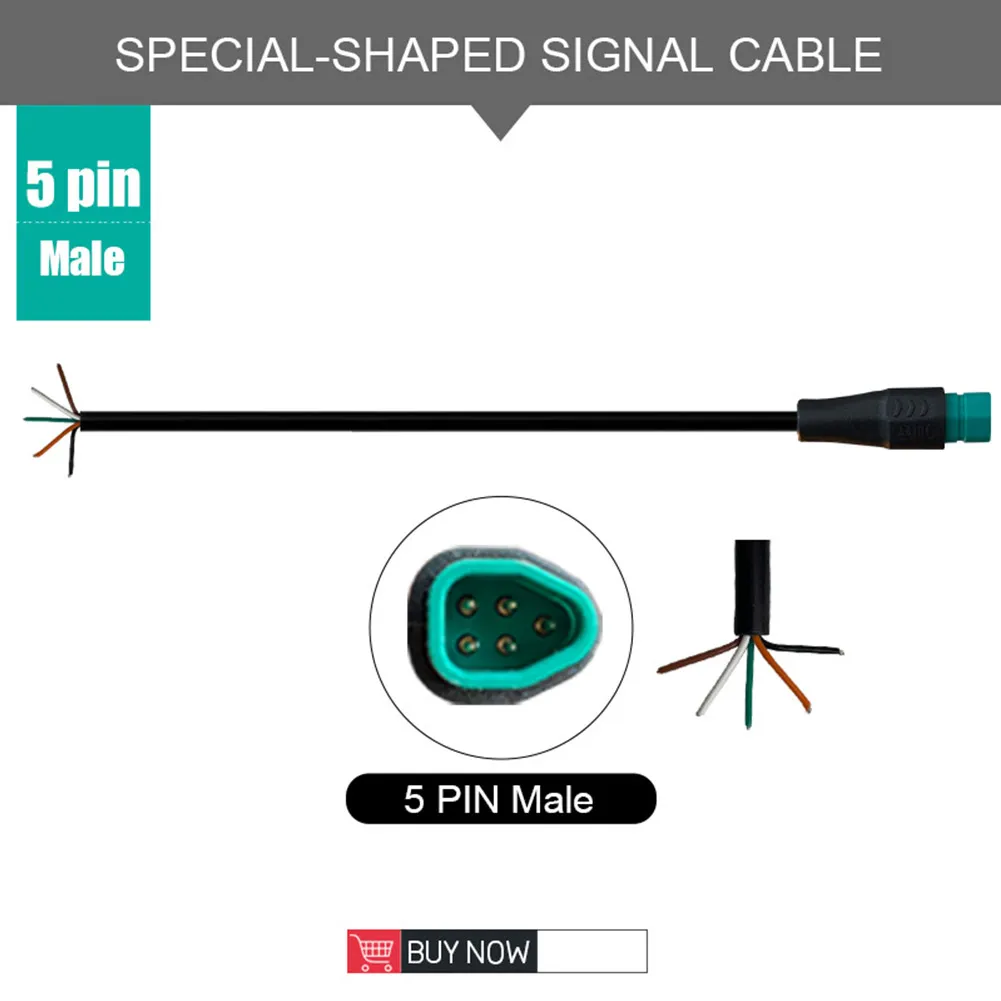 Ebike Geformter Stecker 2/3/4/5/6 Pin Kabel Heißer Verkauf Wasserdichter Stecker Signalleitung Verlängerungskabel Heißer Verkauf Julet Stecker – Detail 13
