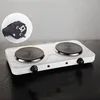 110/220V Electric Burner Hotplate Coffee Heating Stove 2 Pots Heater Induction Cooker Stove Furnace Adjustable Temperature 2000W 5