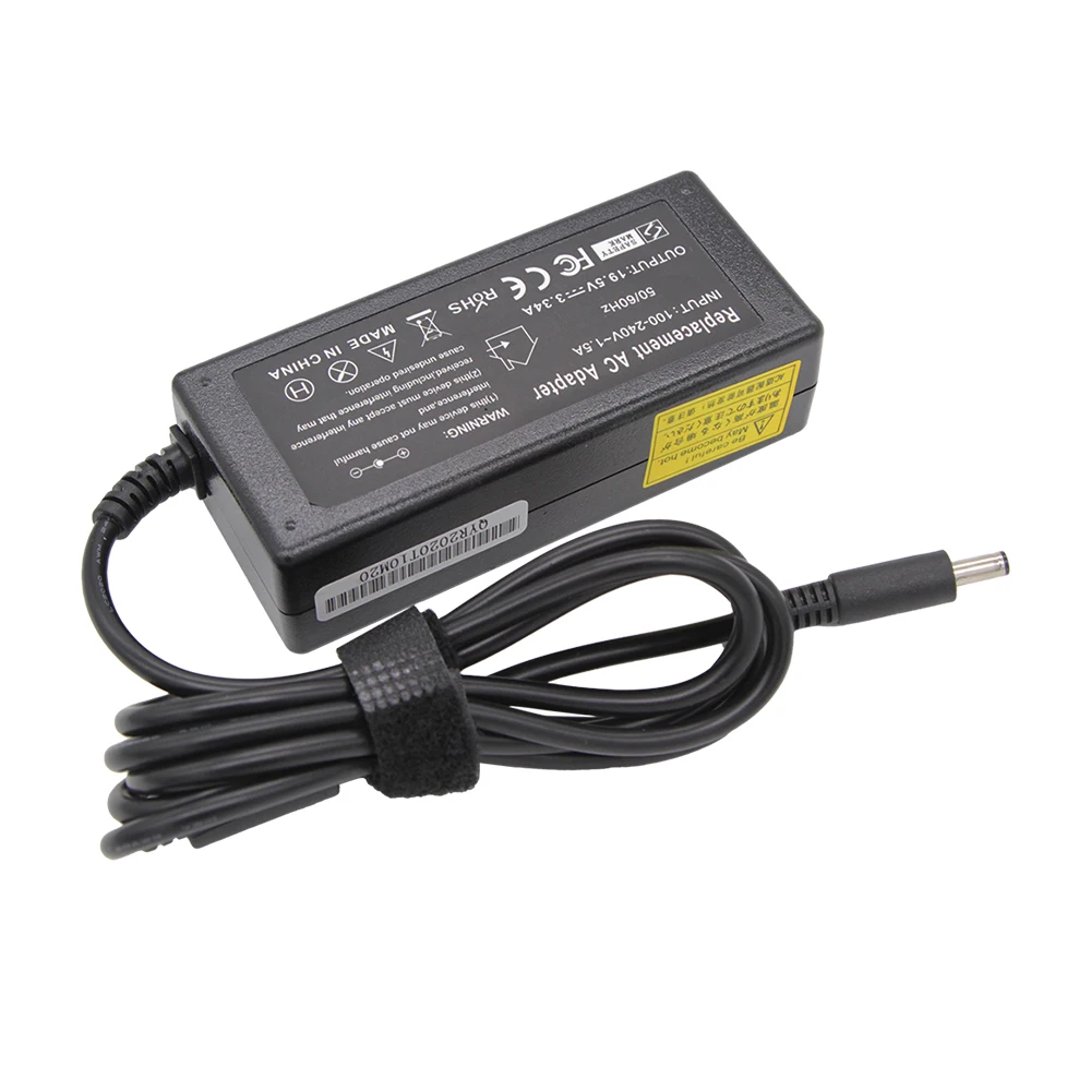 19.5V 3.34A 65W 4.5*3.0mm notebook nabíječka adaptér pro rokle inspiron 15 3551 3552 3558 5551 5552 5555 5558 5559 7568 P28E P57G