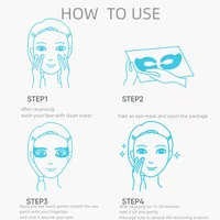 Collagen Eye Mask Wrinkle Remove Eyes Patches Firming Lifting Fade Fine Lines Hyaluronic Acid Moisturizing Smooth Eye Skin Care 6